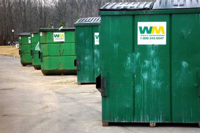 dumpster diving
