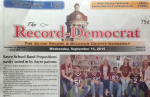 School bonds, meth and football: The Record-Democrat The Record-Democrat