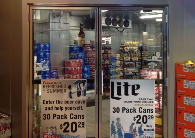 Beer fridge modernization