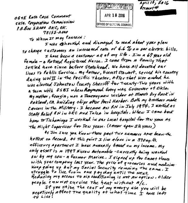 OGE_LetterFull Letter to OG&E