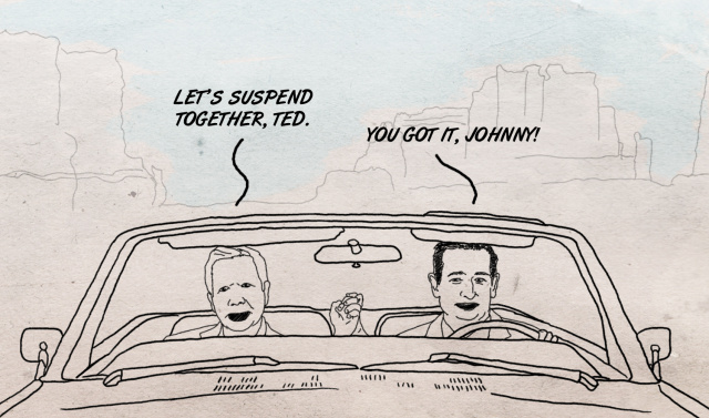 Ted and John final political suicide