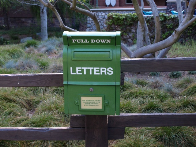 Letters ballot box