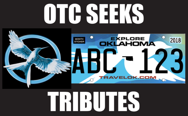HGames new Oklahoma license plate