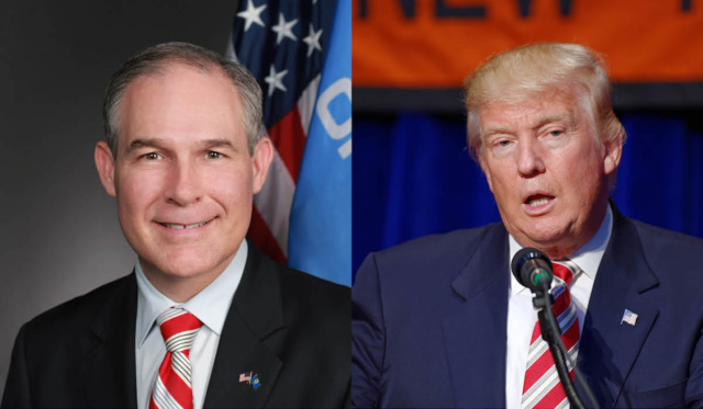 pruitttrump Scott Pruitt EPA nominee