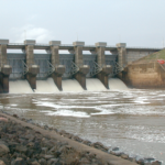 Hugo Lake spillway