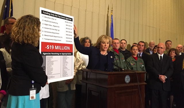 FallinPresser1 partisan gridlock