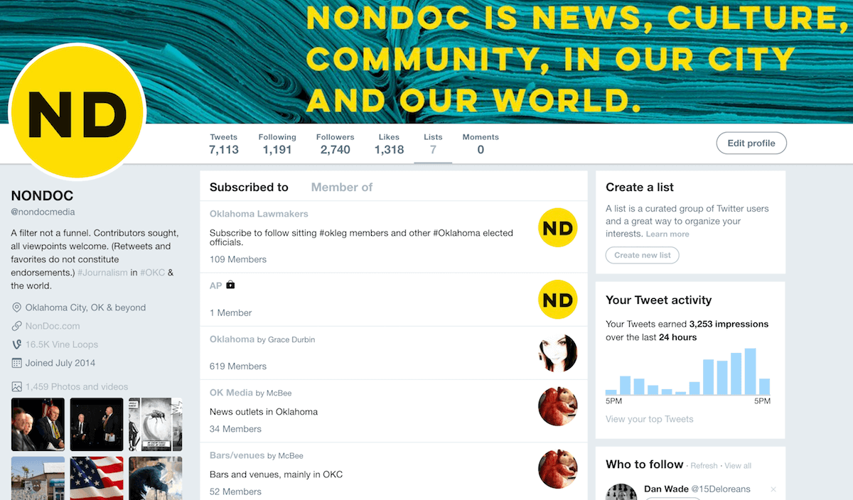 Twitter Lists