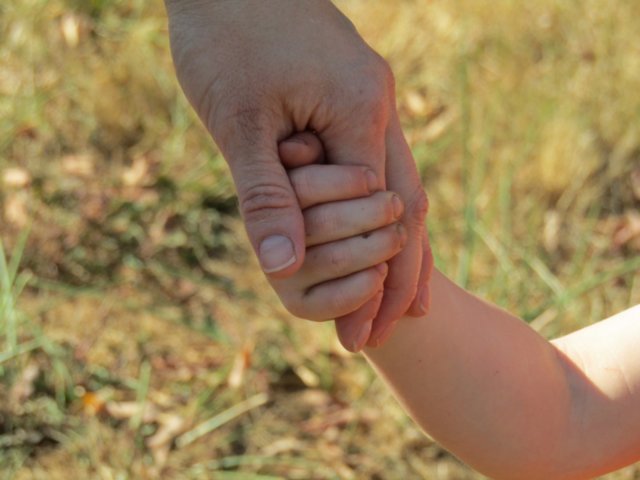 Holding hands teachers