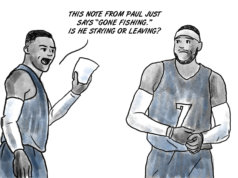 Paul George has ‘gone fishing,’ but for how long? Paul George