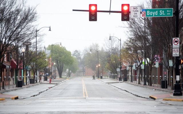 Boyd Street Empty