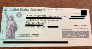 ‘The government is sending checks to dead guys’ stimulus checks