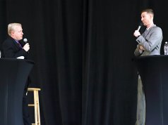 Maughan, Hicks battle in County Commissioner debate Brian Maughan, Spencer Hicks