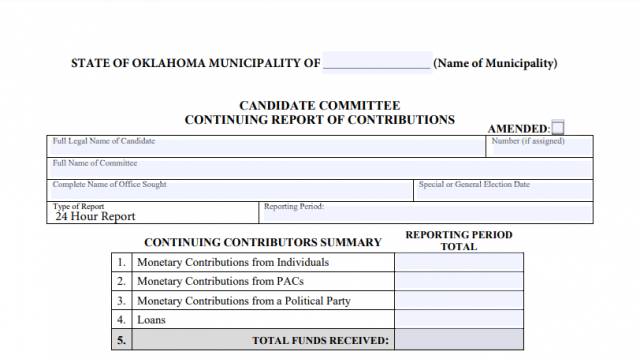 campaign report campaign finance reports