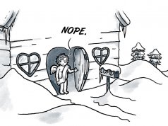 You’re on your own: It’s too cold for Cupid this year too cold for Cupid