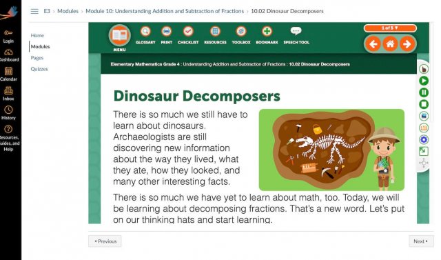OKCPS E3 Example e3 Online Learning
