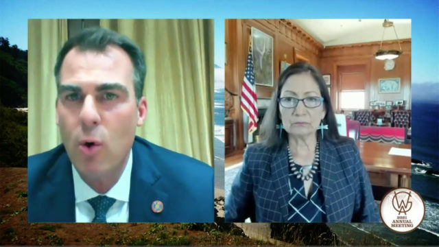 Stitt and Deb Haaland Interior Department lawsuit Oklahoma