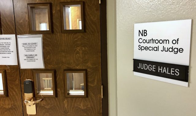 Hales Courtroom 9-2-21 John Woods
