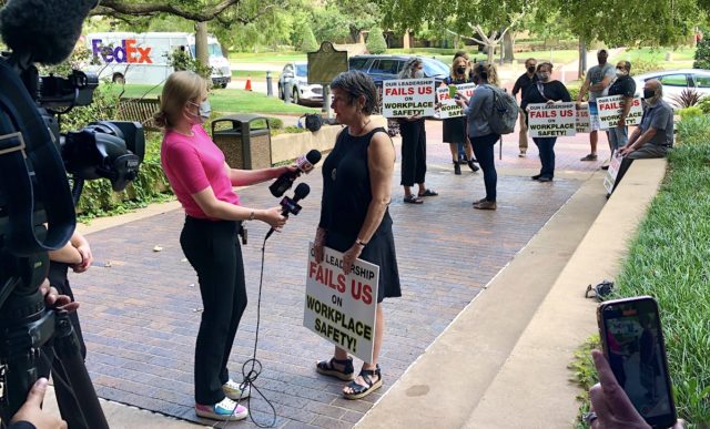 OU regents protest 9-20-21