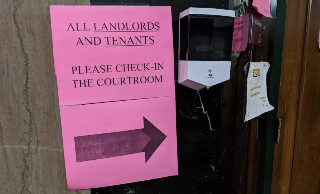 eviction court evictions