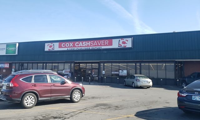 Cox Cash Saver storefront Okmulgee grocery store