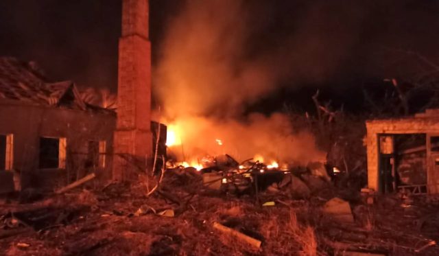 Stavyshche_after_rocket_strike_March_14_2022 the soul of Ukraine