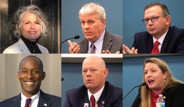6 DA candidates debate