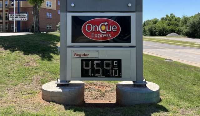 Oncue Norman gas price
