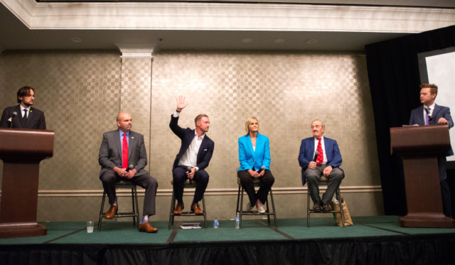 Superintendent debate walters hand