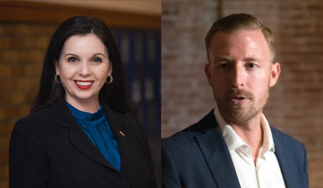 Jena Nelson & Ryan Walters state superintendent