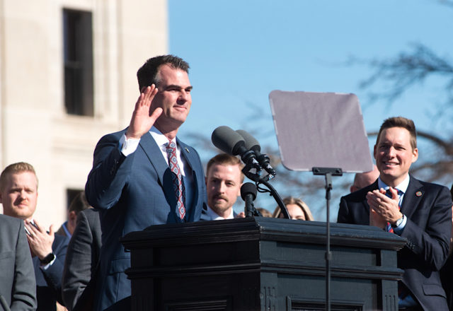 Stitt starts his second term
