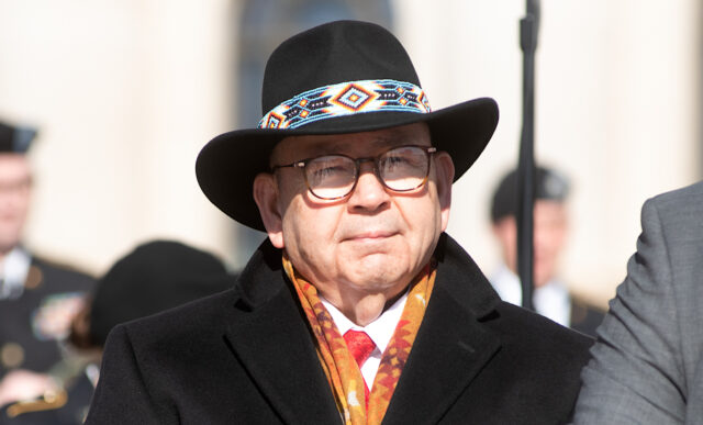 Bill Anoatubby February 2023 Gov. Bill Anoatubby reelected