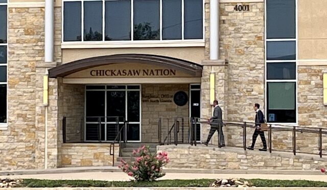 Tatum Pemberton Chickasaw meeting 7-20-23 Stitt, Anoatubby emails
