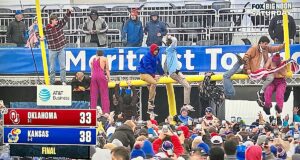 Hangover highlights: Rock-chalked Sooners stumble Sooners stumble to Kansas