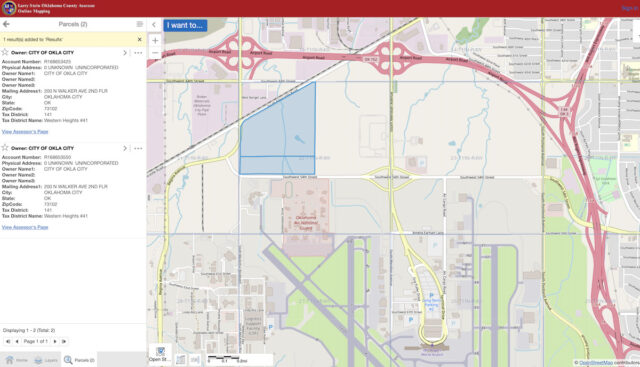 Potential new OK County Jail location new Oklahoma County Jail site