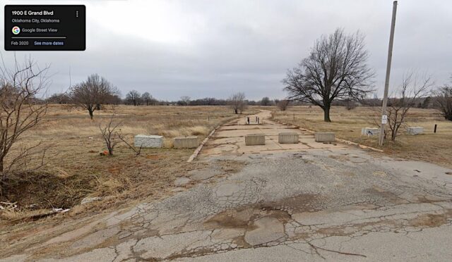 1901 E Grand Blvd Street View Del City Oklahoma County Jail, 1901 E. Grand Blvd.