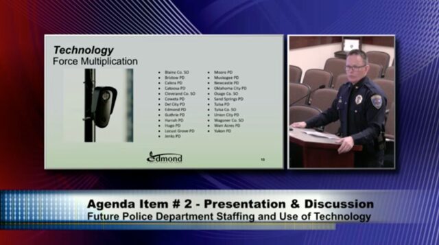 Chief Younger 1-22-2024 Edmond surveillance, Flock Safety