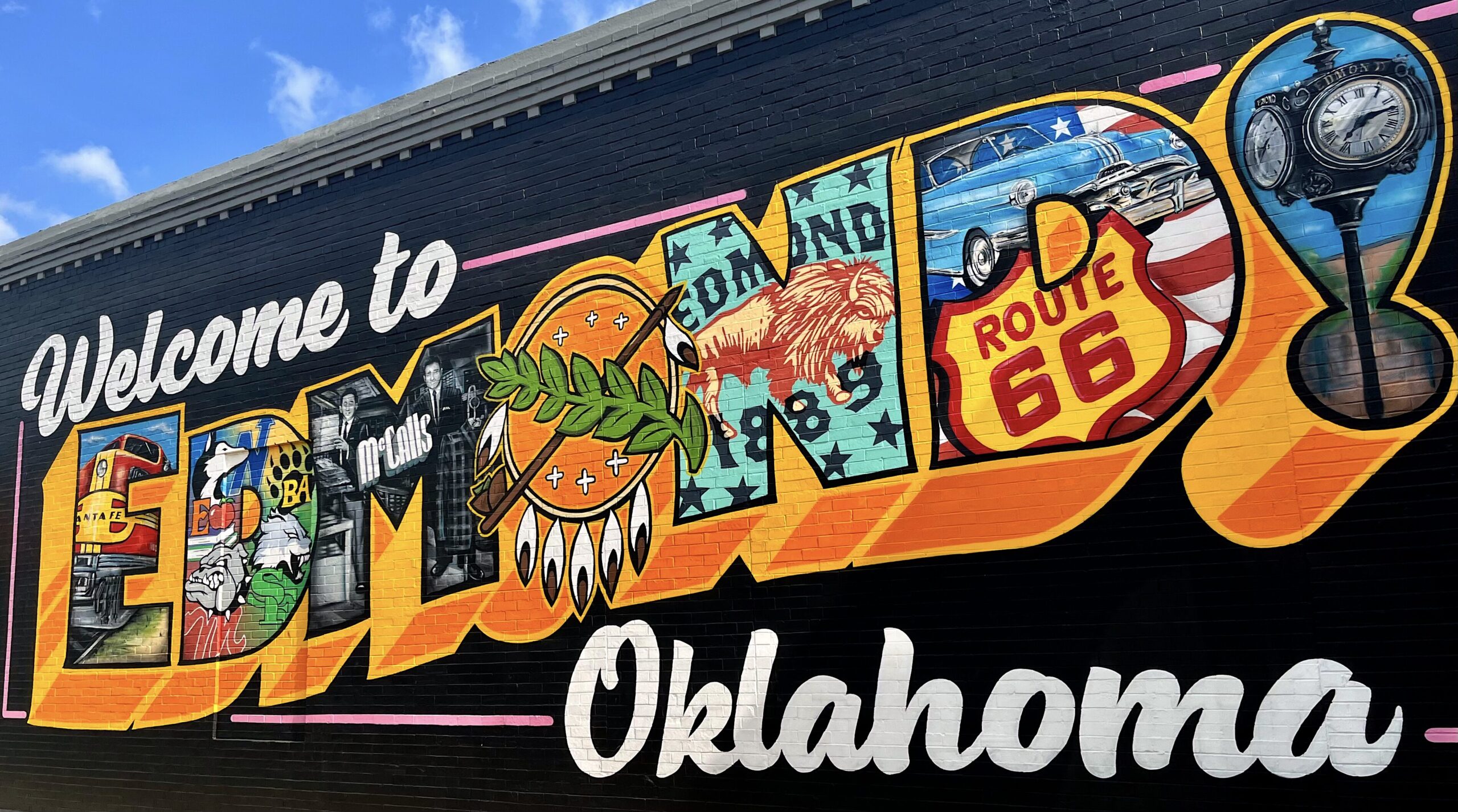 Edmond Oklahoma wall stock 2024 journalism job