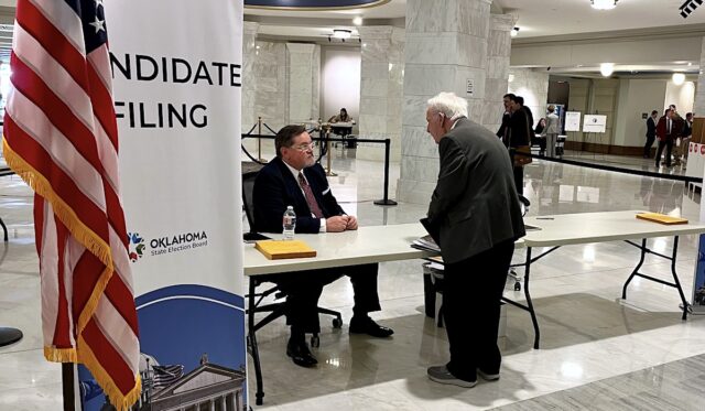 Harold Spradling files 4-6-24 Corporation Commission candidates