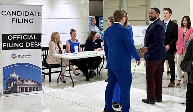 Oklahoma candidate filing 4-3-24 Oklahoma House members win by default