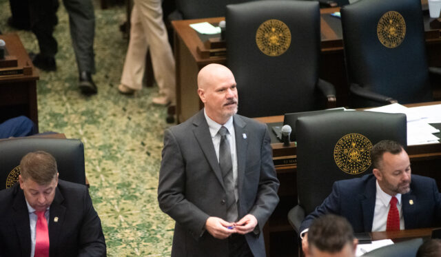 Kevin West on House floor 1