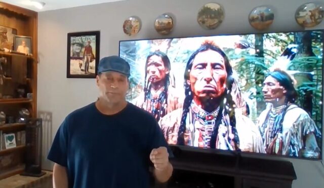 Steve Geronimo Hopkins 4.22.24 Kiowa Election Commission rejects constitutional amendments