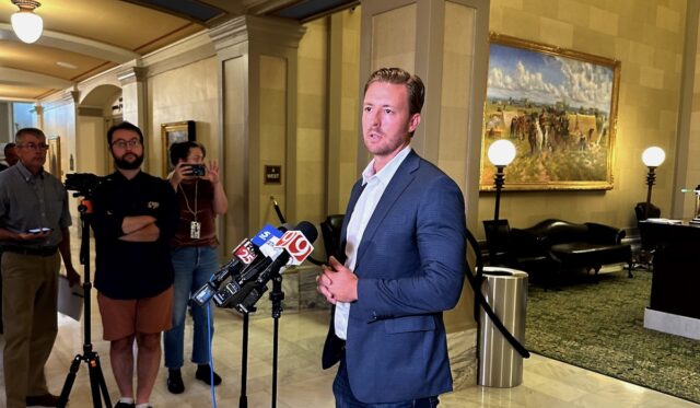 Ryan Walters Capitol press conference 8-16-24 Ryan Walters press conference accuses Charles McCall