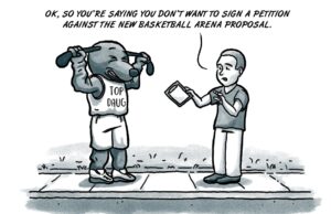 Opponents try to send Norman arena proposal into OT Norman arena petition