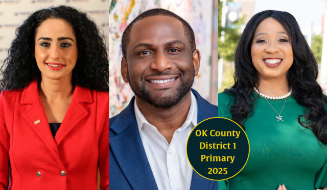 OK County D1 primary 2025 Oklahoma County District 1