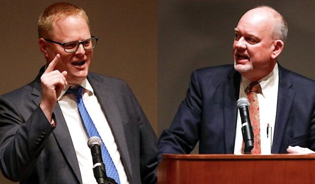 Tom Robins - Mark Nash Edmond debate 1-22-25 Edmond mayoral election