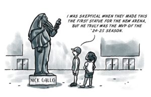 The real MVP? Nick Gallo antics hype historic season Nick Gallo the real MVP