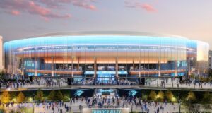 Fresh off NBA title, OKC gets a first look at the Thunder’s new arena new OKC arena