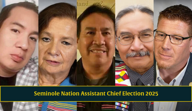 Seminole Nation Asst Chief 2025 Seminole assistant chief