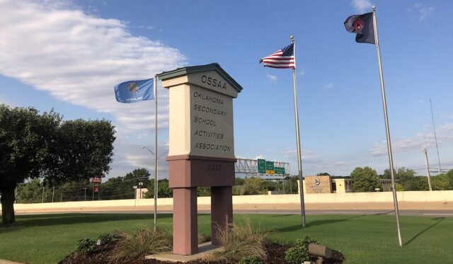 OSSAA sign photo 2019