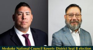 Timothy Jackson Jr., James Factor vie for open Kowetv District seat on Muscogee National Council Muscogee Nation Kowetv District